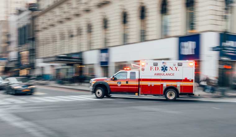 FDNY rushing through the city