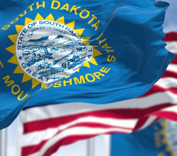 South Dakota flag