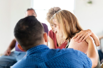 Family intervention, helping a woman