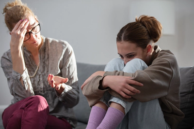 Mother sees problems with her daughter