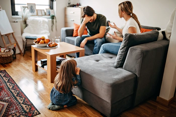 Parents having relationship issues