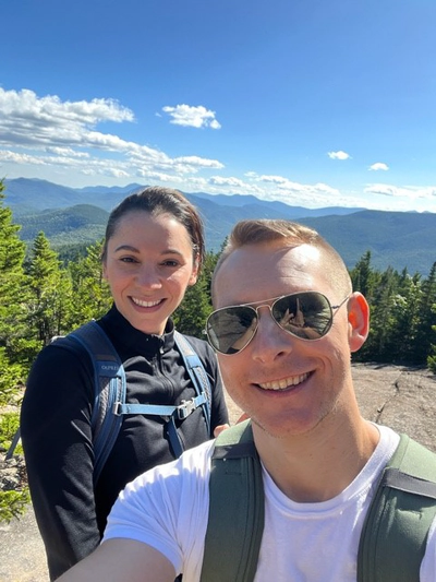 J.B., Narconon Arrowhead Graduate with his wife